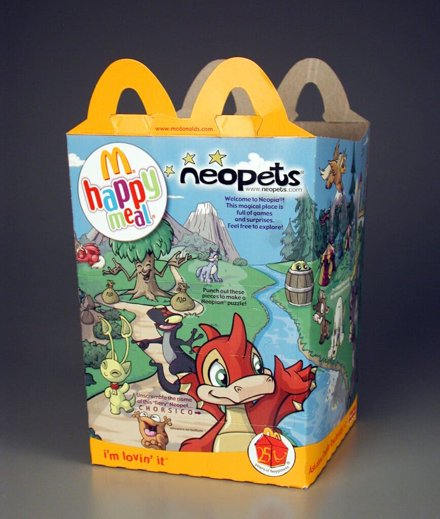 Happy Meal: Neopets, 2004, gift of Franklin Sciacca, The Strong, Rochester, New York.