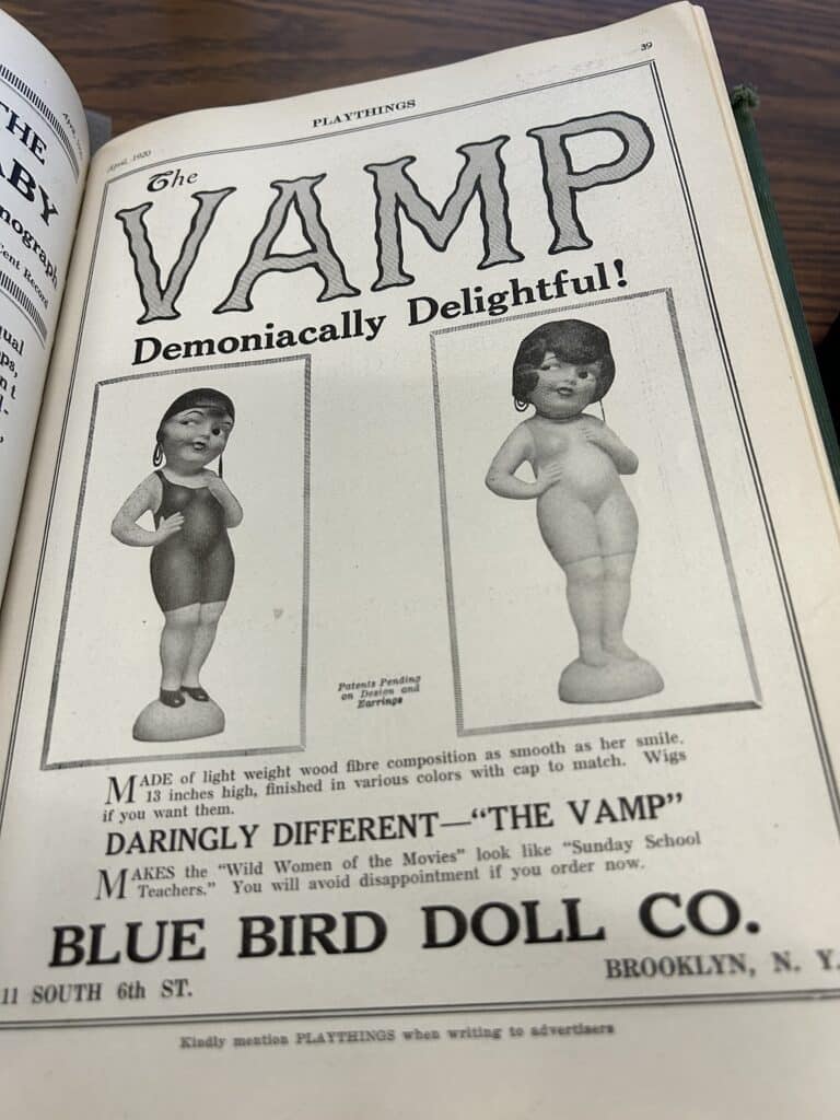 Advertisement from Playthings, 1920. The Strong National Museum of Play, Rochester, New York.