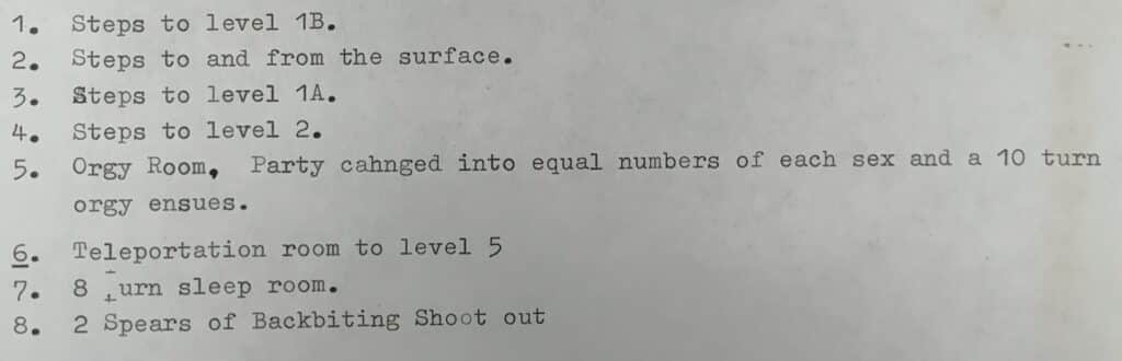 Notes from David McLouth Folder 1. The Strong National Museum of Play, Rochester, New York.