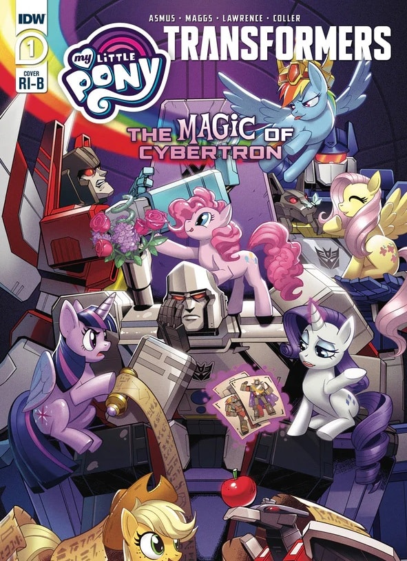 Image of comic book cover Transformers: The Magic of Cybertron, Courtesy of Creative Commons