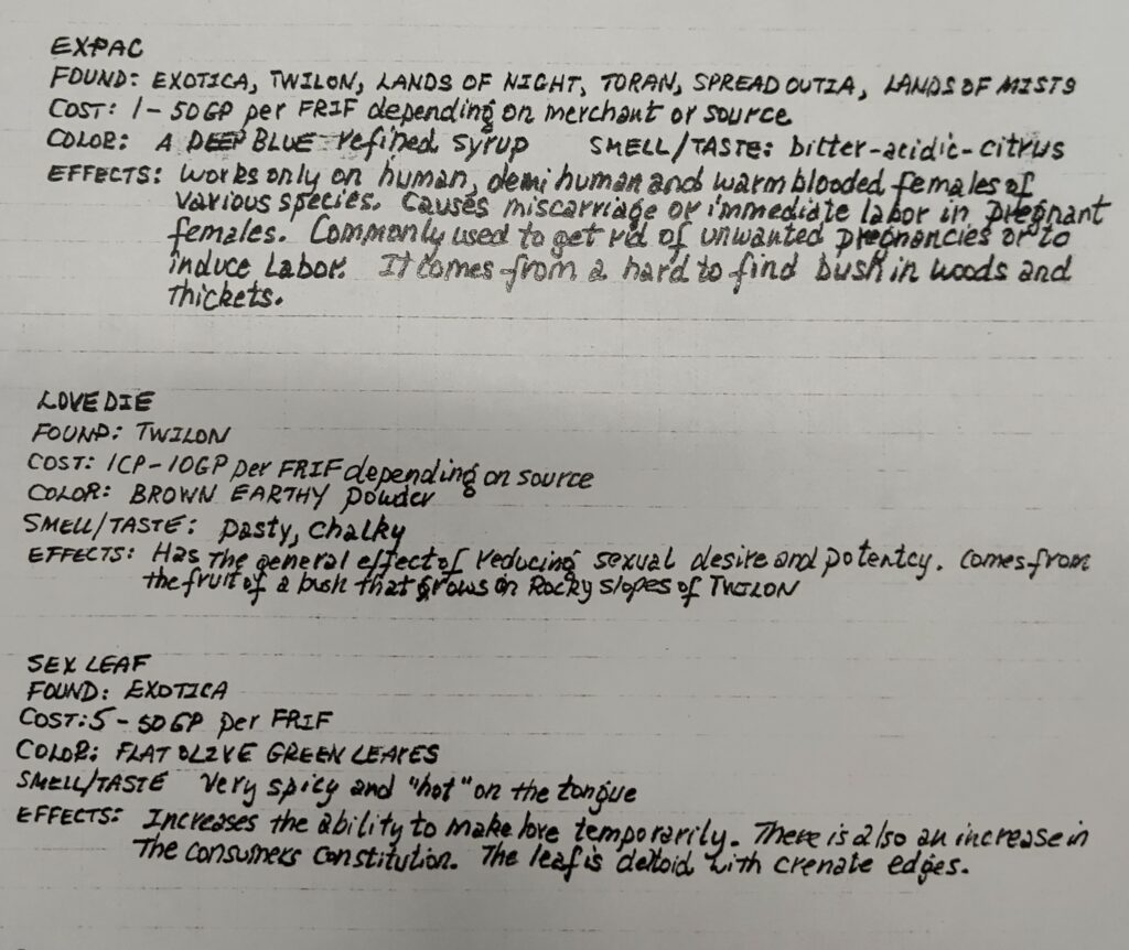 Guide for Plagmada Box 17, John Redden Folder, about 1982. The Strong National Museum of Play, Rochester, New York.