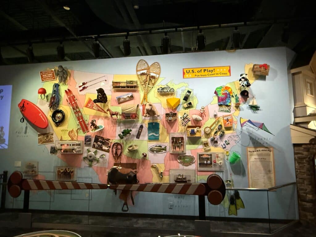 “U.S. of Play: Fun from Coast to Coast,” The Strong National Museum of Play, Rochester, New York.