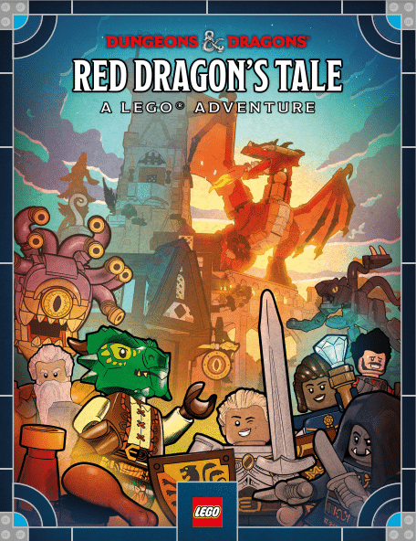 Dungeons & Dragons Red Dragon’s Tale: a LEGO Adventure, 2024, The LEGO Group and Wizards of the Coast.